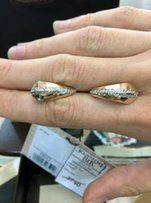 Золотые серьги ,, Золотий вік‘‘ 3000 грн - Киев