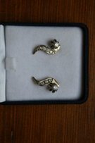 Продам серьги с бриллиантами - Рубежное