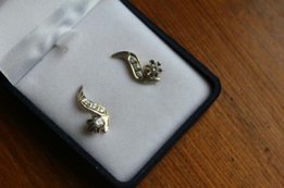 Продам серьги с бриллиантами - Рубежное