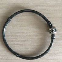 Окси браслет Pandora 18р Серебряный браслет Черненое Серебро - Киев