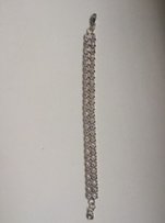 Продам новый серебряный браслет с цирконием и фианитами - Песочин