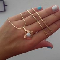 Красивые цепочки мед золото для детей и девушек - 