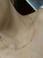 Красивые цепочки мед золото для детей и девушек - 