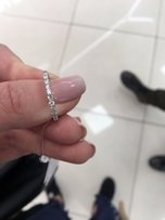 Кольцо белое золото с бриллиантами 0,23 карата, бриллиантовое - Киев