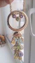 Золотой кулон с самоцветами - Киев
