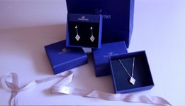 Набор Swarovski оригинал: серьги + кулон - Никополь