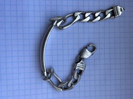 Серебряный браслет с чистой планкой - Черновцы