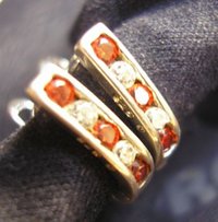 Серебрянные серьги серёжки серёжечки - Запорожье