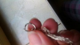 Серебряный крестик - 