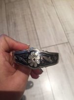 Серебрянный браслет, вес18 грамм, винтаж - Киев