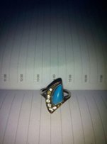 Серебряное кольцо с бирюзой - Новомосковск