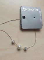 Серебряная цепочка с кристаллами Accessorize - Киев