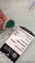 Продам кольцо серебро серебряное со СМАРАГДОМ ИЗУМРУД - 