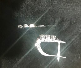 Золотые серьги с бриллиантами. - Одесса