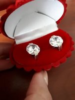 Сережки з фіанітами - 