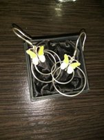 Срібні сережки з метеликами - Каменец-Подольский