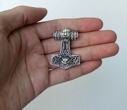 Серебряный мужской кулон Молот Тора Мьёльнир подвеска - Киев
