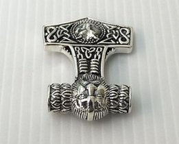 Серебряный мужской кулон Молот Тора Мьёльнир подвеска - Киев