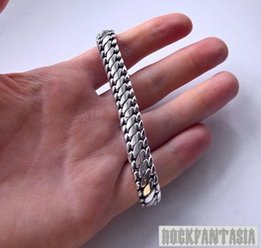 Серебряный мужской браслет панцирный, срібний браслет чоловічий - Киев