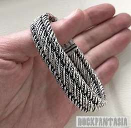 Серебряный мужской браслет ручное плетение эксклюзив - Киев
