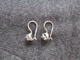 Серебряные сережки новые, проба 875 - Полтава