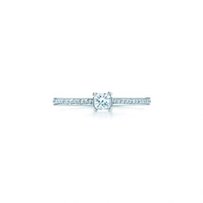 Кольцо с бриллиантами TIFFANY GRACE платина, оригинал - Киев