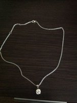Серебряная цепочка с пдвеской - Киев