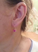 Серьги золотые 583 проба - Днепр