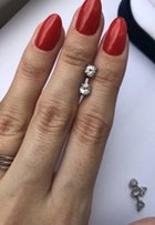 Серьги пуссеты гвоздики серебро 925 - Киев