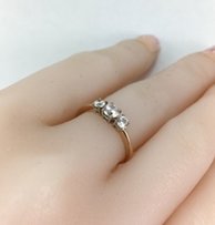 Кольцо золотое 585 проба арт.6646 d - 
