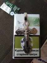 Хрестик срібний 22.18 гр. - Стрый