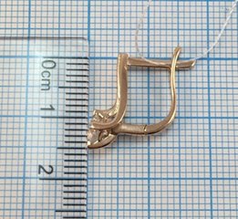 Серьги золотые 585 проба, арт.7002 - 