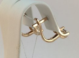 Серьги золотые 585 проба, арт.7002 - 