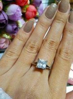 Серебряное кольцо 17,5 размер 18 - Мелитополь