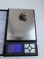 Срібний комплект 925 пр. сіре котяче око - Львов