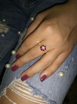 Серебряное кольцо с позолотой - Николаев