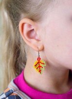 Серьги из чешского бисера - Винница