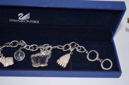 Браслет на руку Swarovski c 4-мя подвесками-оригинал - Киев