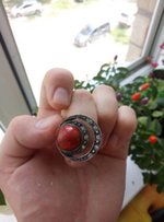 Серебряный набор ручной работы(серьги и подвеска). - Киев