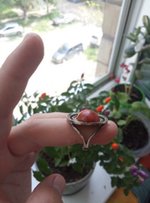 Серебряный набор ручной работы(серьги и подвеска). - Киев