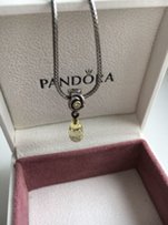 Pandora оригинал кулон на цепочке серебро - Киев