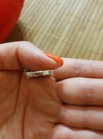 Серебряное кольцо с цветами - Запорожье