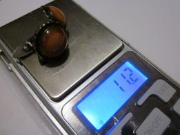 Запонки. Серебро 875(клеймо) Яшма. 11,2 гм - Мариуполь