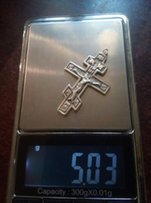 Крест серебро, 300 гривен. - Запорожье