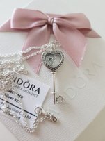 Кулон Ключ к сердцу - петит в ПОДАРОК Pandora Пандора ОРИГИНАЛ - Киев