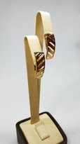 Серьги из комбинированного золота - Киев