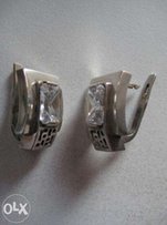 Серебрянные серьги и кольцо - набор - Киев