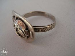 Серебрянные серьги и кольцо - набор - Киев