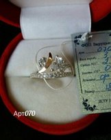 Серьги и кольцо Арт. 070 | Серебро+Золото | 650 грн - Одесса