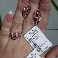 Серьги и кольцо Арт. 210 | Серебро с Золотом | 880 грн - Одесса